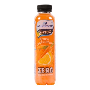 SAN BENEDETTO SUCCOSO ZERO ARANCIA CAROTA LIMONE CL 40