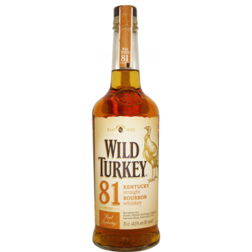 WILD TURKEY 81 BOURBON 8 ANNI CL 70