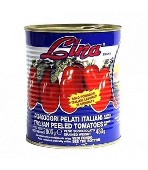 POMODORI PELATI LINA STRAPPO KG 0,800