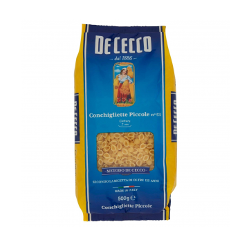 CONCHIGLIETTE PICCOLE DE CECCO 53 KG 0,500 CF 3