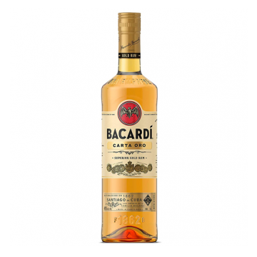 RUM BACARDI CARTA ORO LT1 BT1