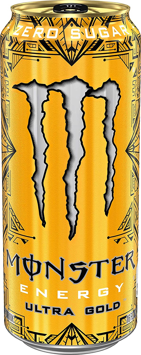 MONSTER ENERGY ULTRA GOLD CL50x24