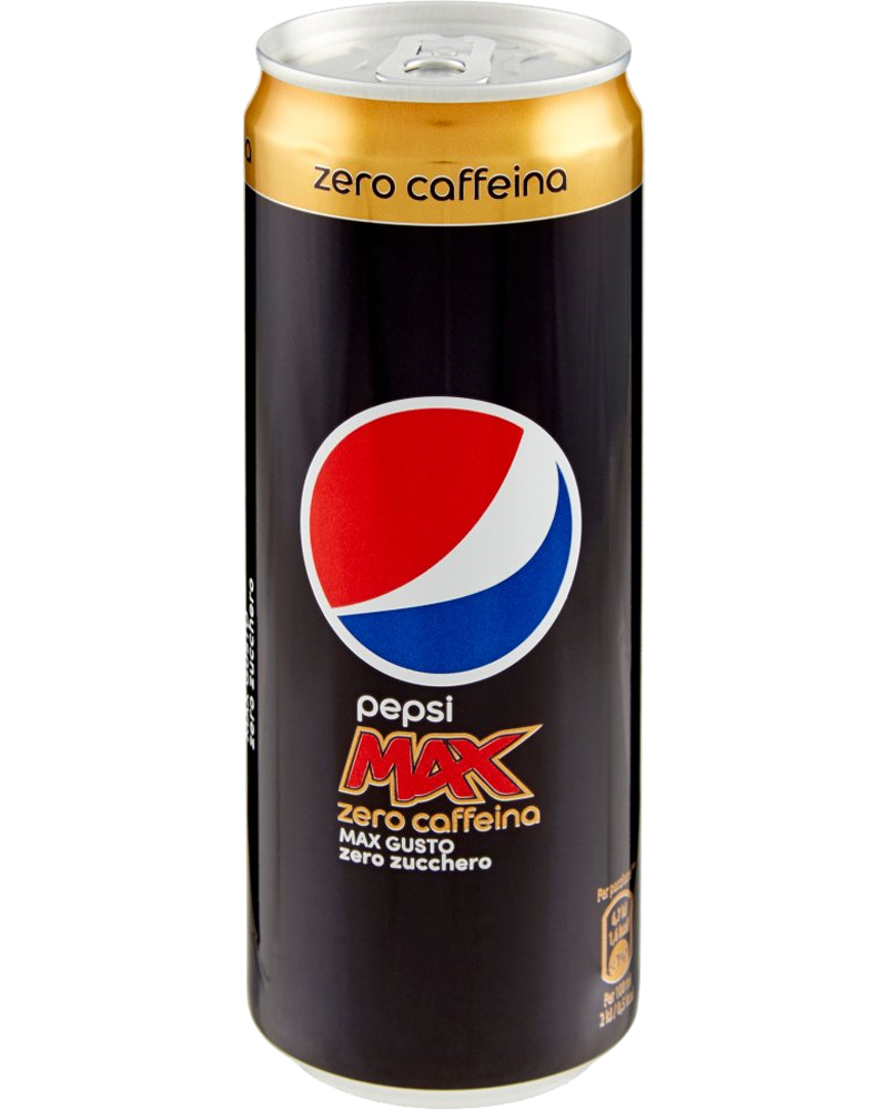 PEPSI COLA LATTINA ZERO SENZA CAFFEINA CL33 LT24